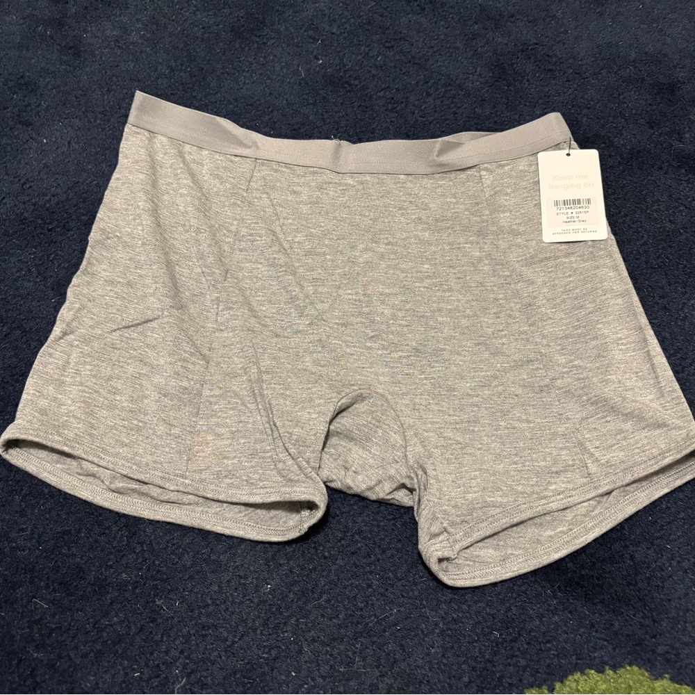 Lively Heather Gray boy shorts NWT